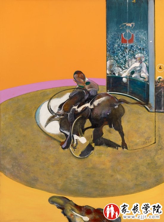 《斗牛士研究1号》（Study for Bullfight No。 1）， 1969 弗朗西斯·培根